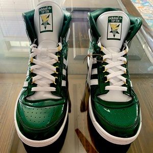 BRAND NEW Adidas Top Ten RB ‘Dark Green Patent’ Size 10 1/2 Mens